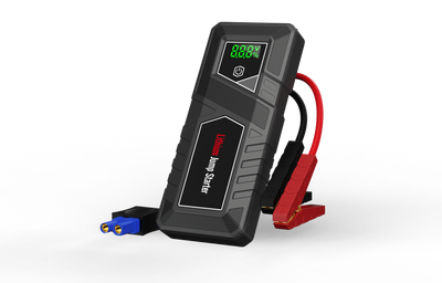 SAFEMATE 1000A Portable Car Jump Starter for 6L Gas & 3L Diesel, 37Wh Power Bank