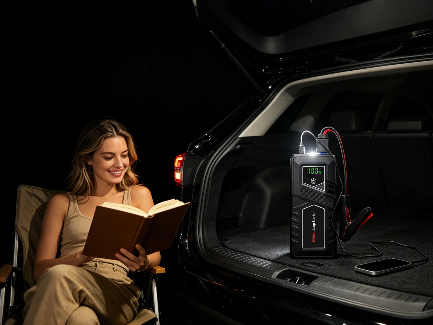 best portable jump starter and air compressor